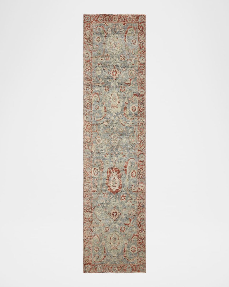 Octavia Hand-Knotted Runner, 2' x 10'